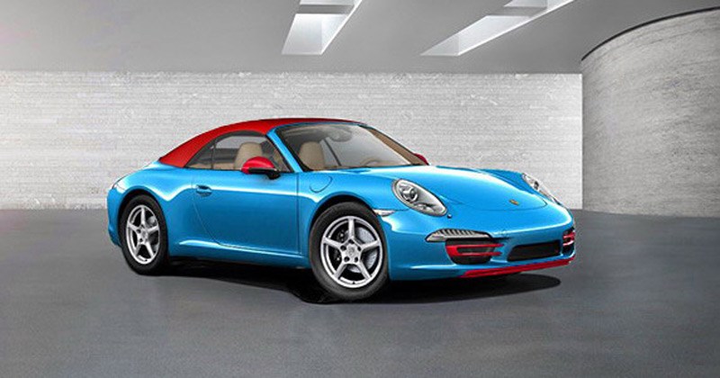 Porsche 911 Blu Edition