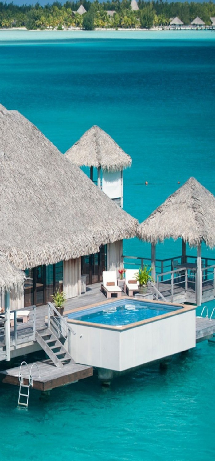 Perfect vacation in Bora Bora.
