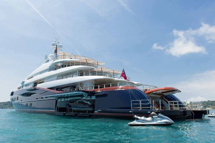 Nirvana Super Yacht. Yours for only $300,000,000. 