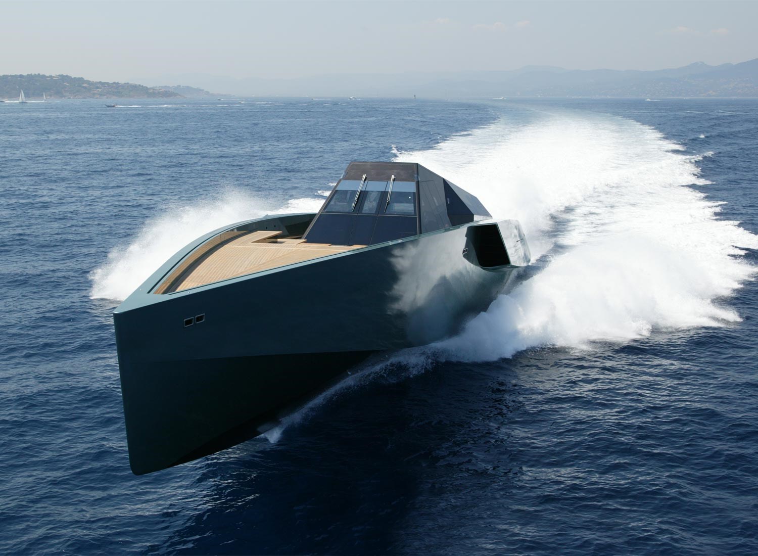 Wally 55 yacht.