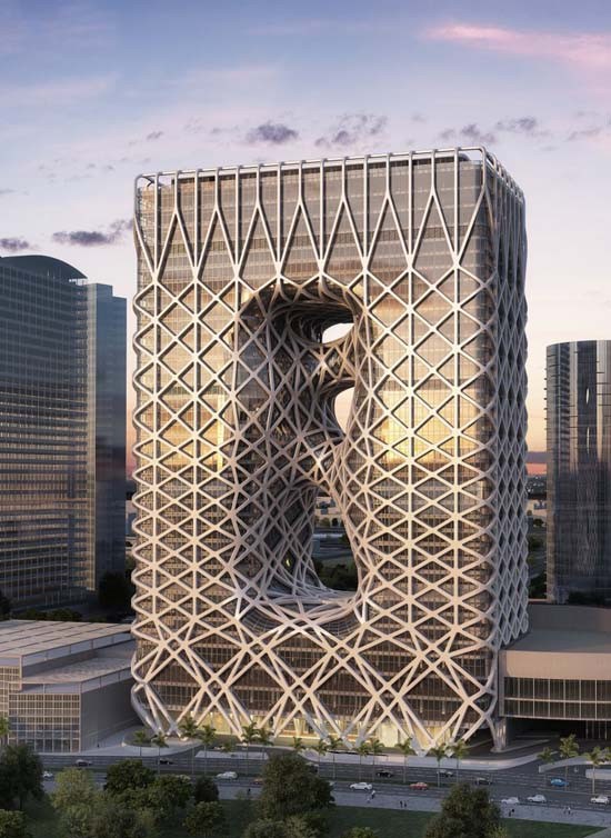 City of Dreams Hotel Tower in Macau by Zaha Hadid Architects