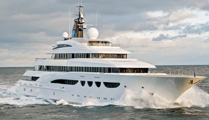 The sensational super yacht Quattroelle by Lürssen Yachts.