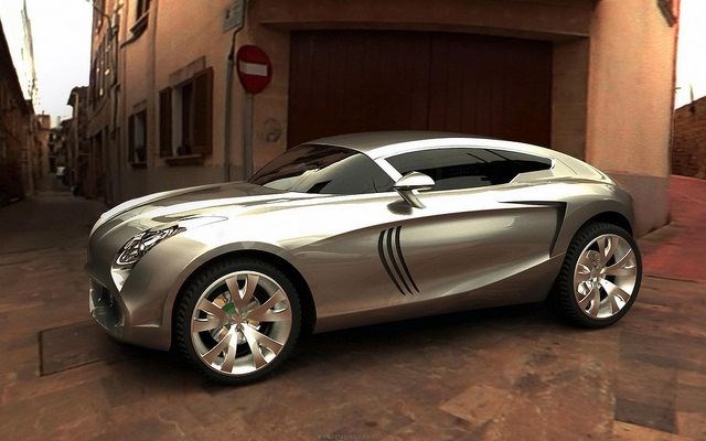 Maserati SUV Supercar Concept.