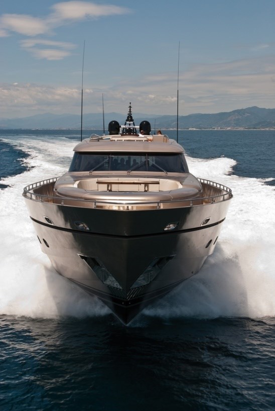 116 Super­yacht designed by AB Yachts.