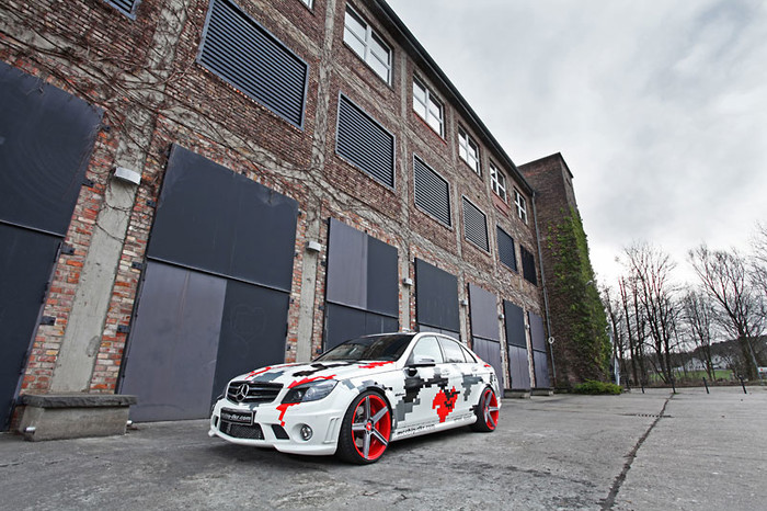 Mercedes C63-amg.