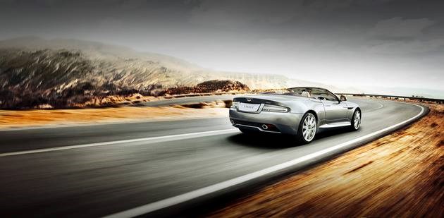 Aston Martin Virage Volante Convertible.