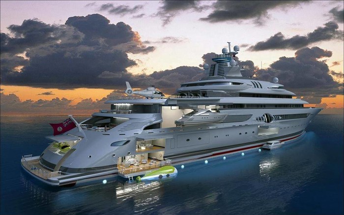 Blohm & Voss Superyacht.