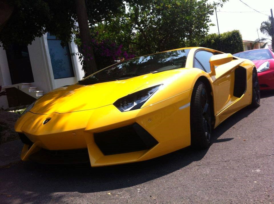 Lamborghini Aventador.