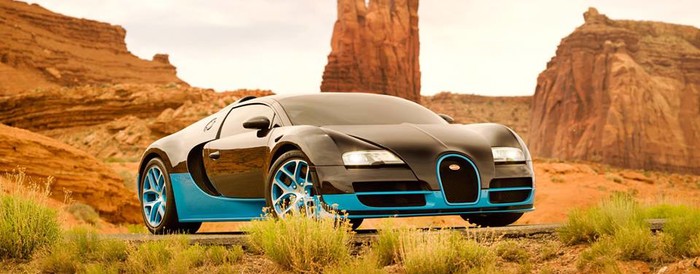 The fastest car in the world - Bugatti Grand Sport Vitesse.