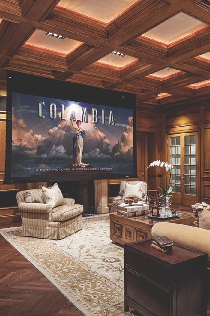 Amazing home theater.