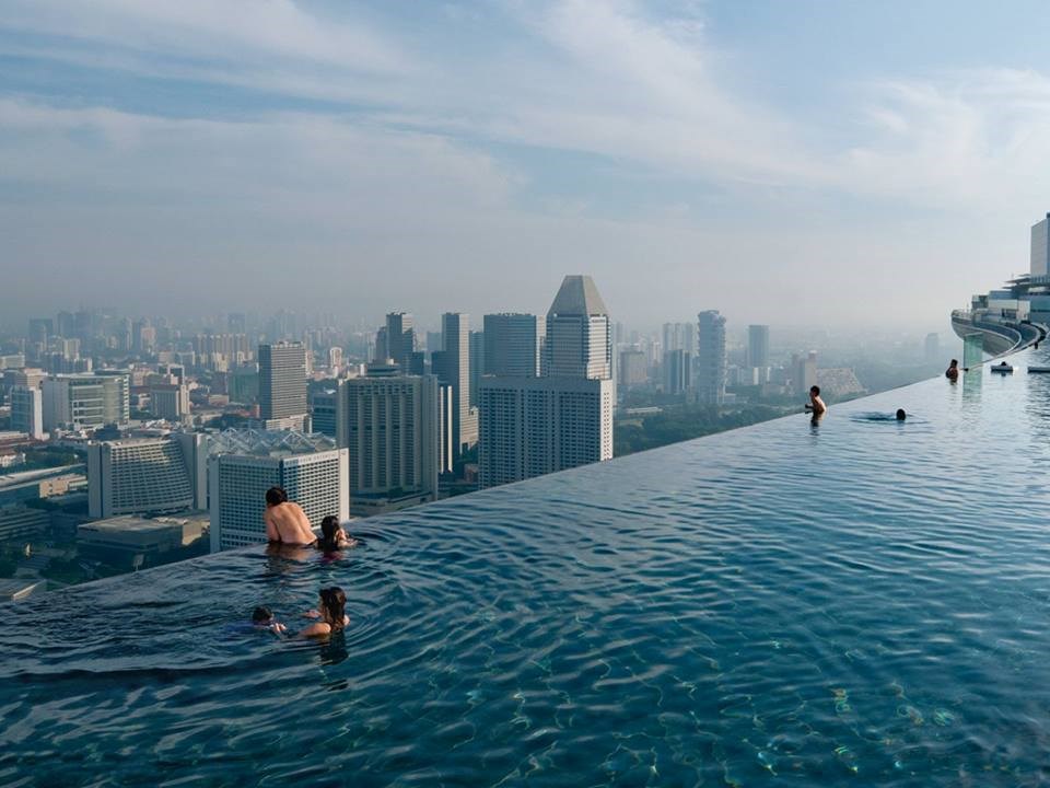 Infinity Pool, Marina Bay Sands resort, Singapore