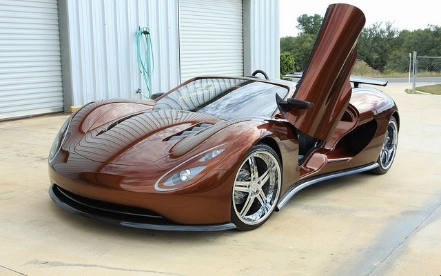 Gorgeous Hydrogen-Powered Scorpion Supercar.