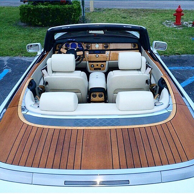 Rolls Royce Drop Head Convertible.