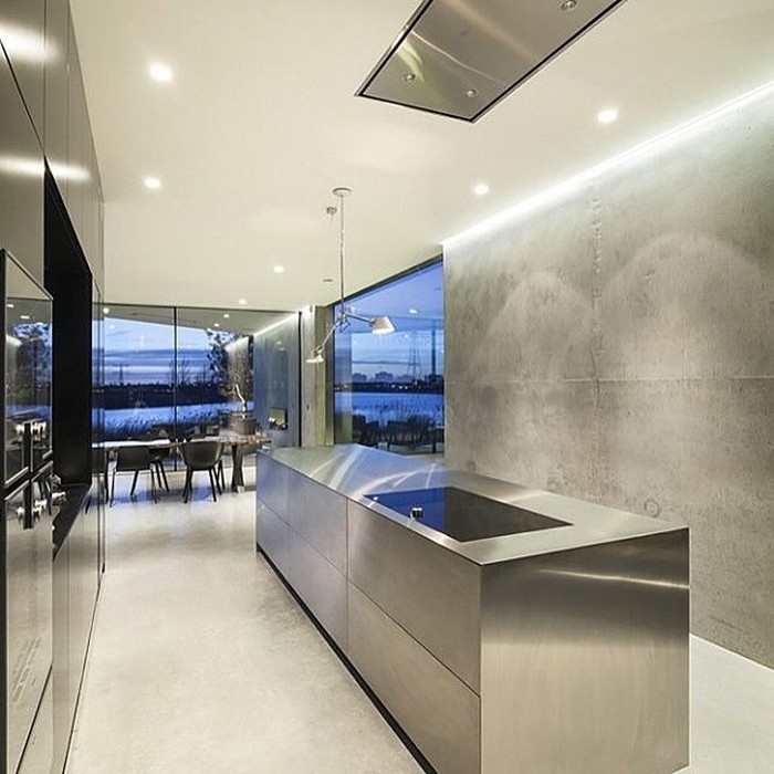 Bachelor pad.