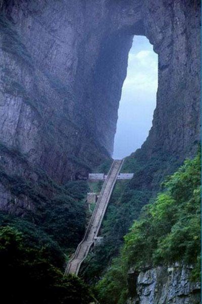 Heaven’s Gate, Tianmen Mountain, China.