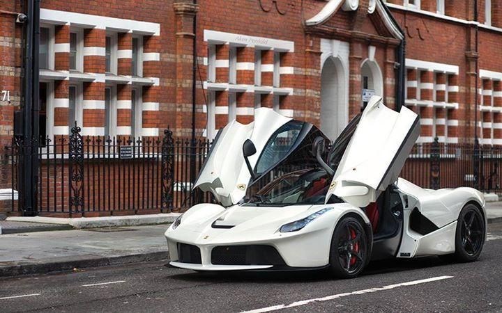 White LaFerrari.