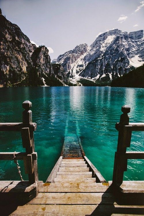 Lago di Braies, Italy.
