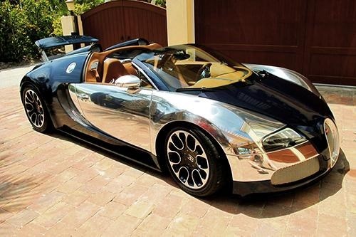 Bugatti Veyron worth $1.6 million.