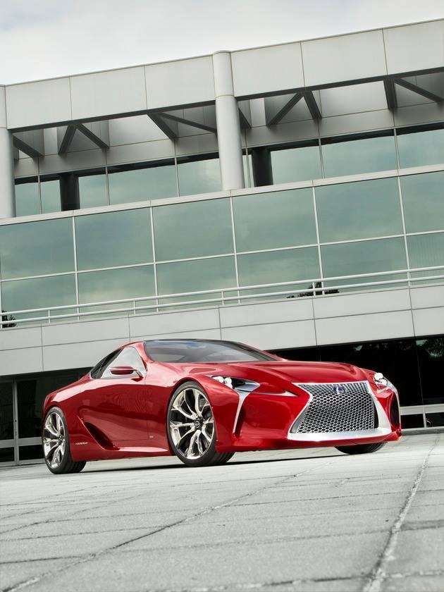 Lexus LF-LC Hybrid Sport Coupe Concept.