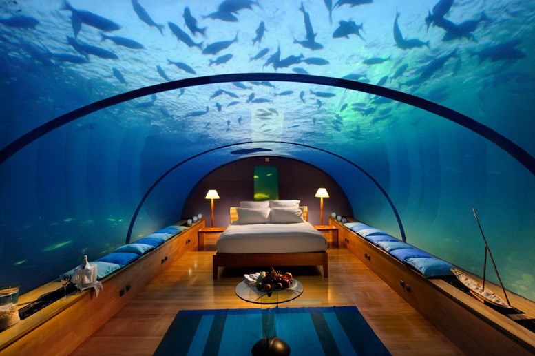 Water villa in Maldives