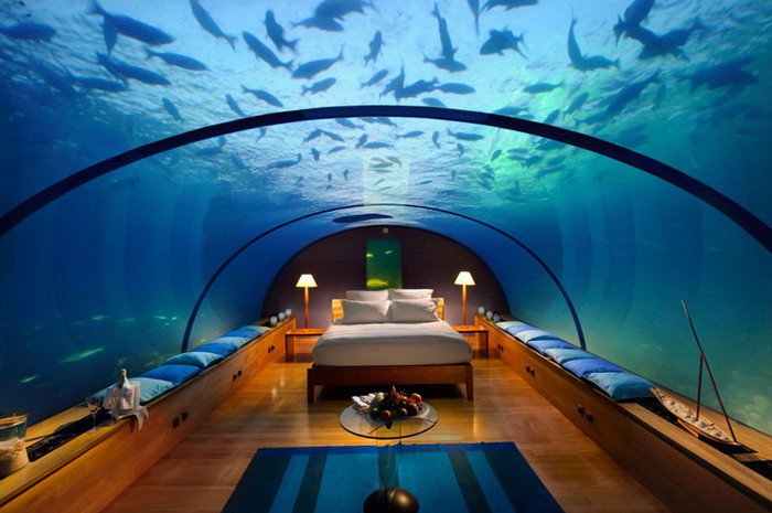 Water villa in Maldives