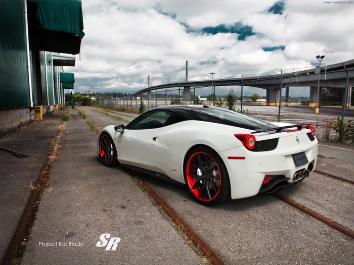 SR Auto Ferrari 458 Italia Project Ice Blade.