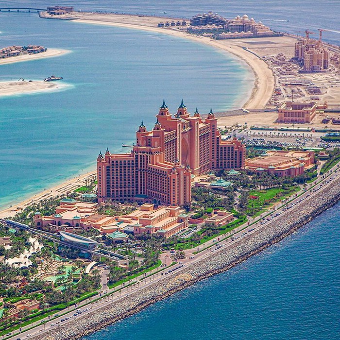 Atlantis the Palm in Dubai. 