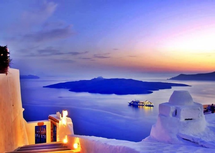 Santorini, Greece.