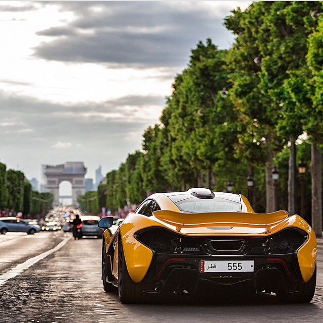 McLaren P1 in France.