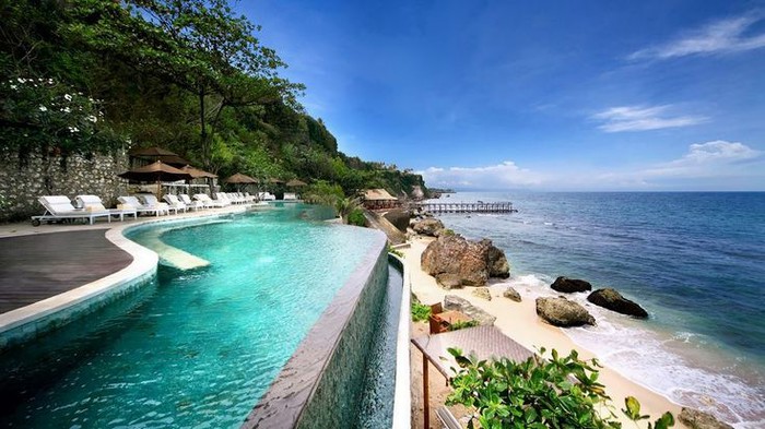 The beautiful Ayana Resort and Spa in Bali.