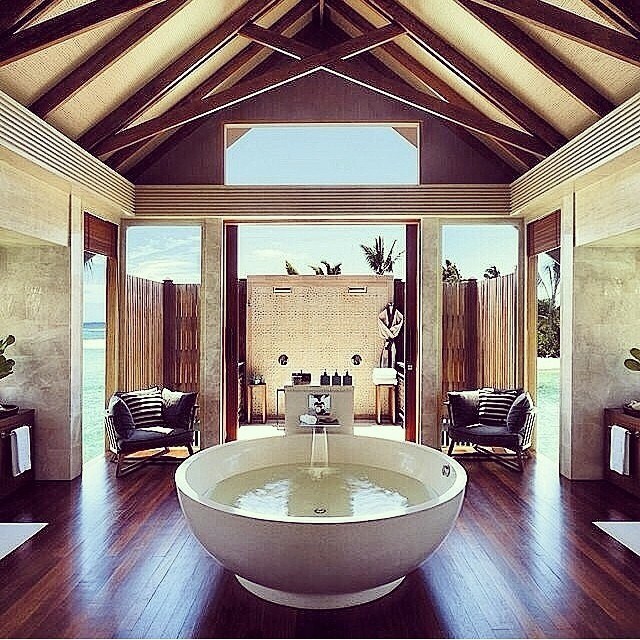 Perfect bath.