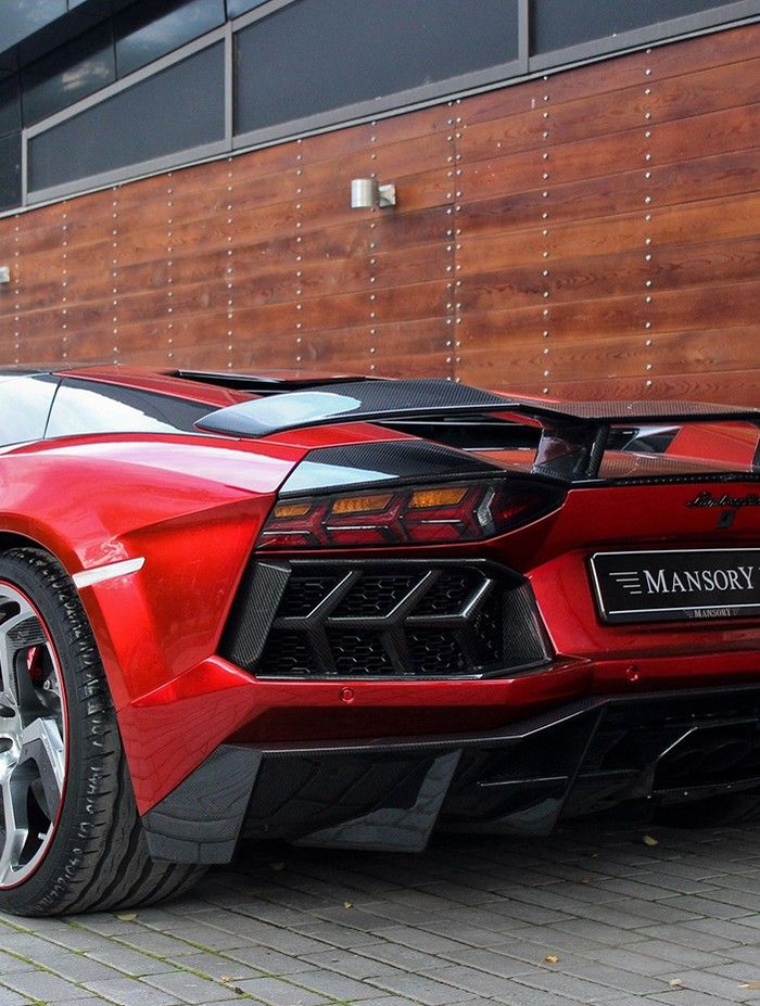 Lamborghini Aventador Carbonado by Mansory.