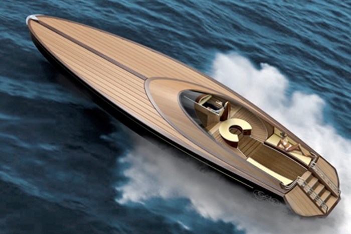 Sea King luxury yacht design.
