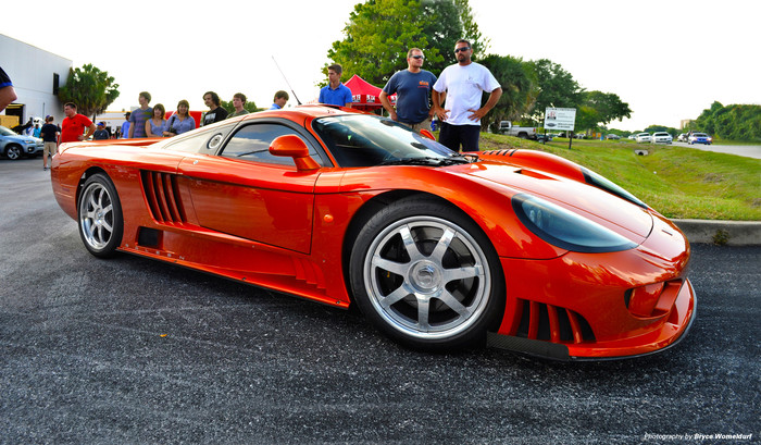 Saleen S7 supercar.