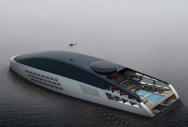 SVETI Megayacht concept by Pastrovich Studio.