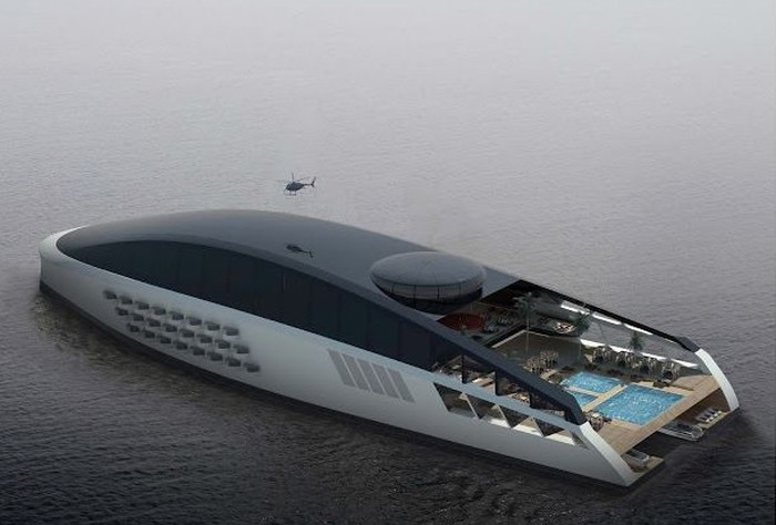 SVETI Megayacht concept by Pastrovich Studio.