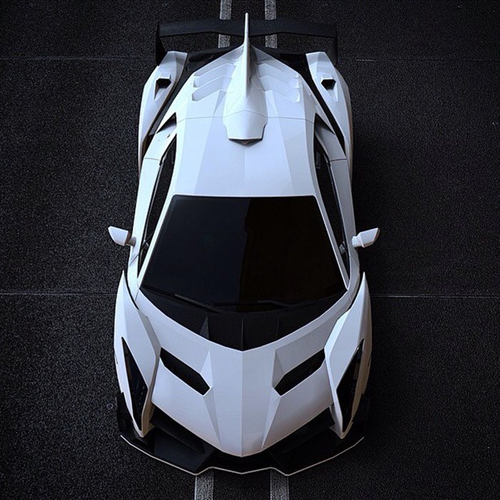 Stormtrooper Lamborghini Veneno.