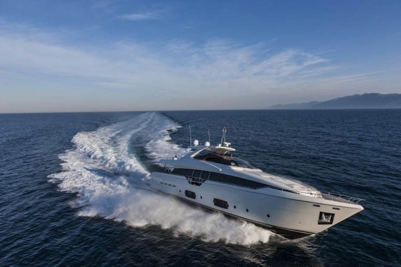 New Ferretti 960 Yacht.