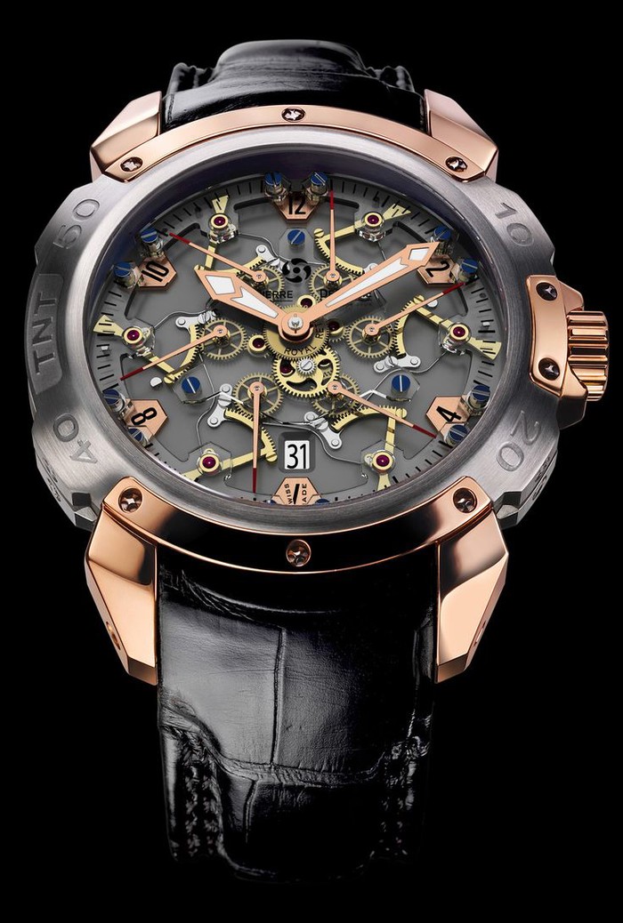 TNT Royal Retro Sapphire, Pierre DeRoche Timepiece.