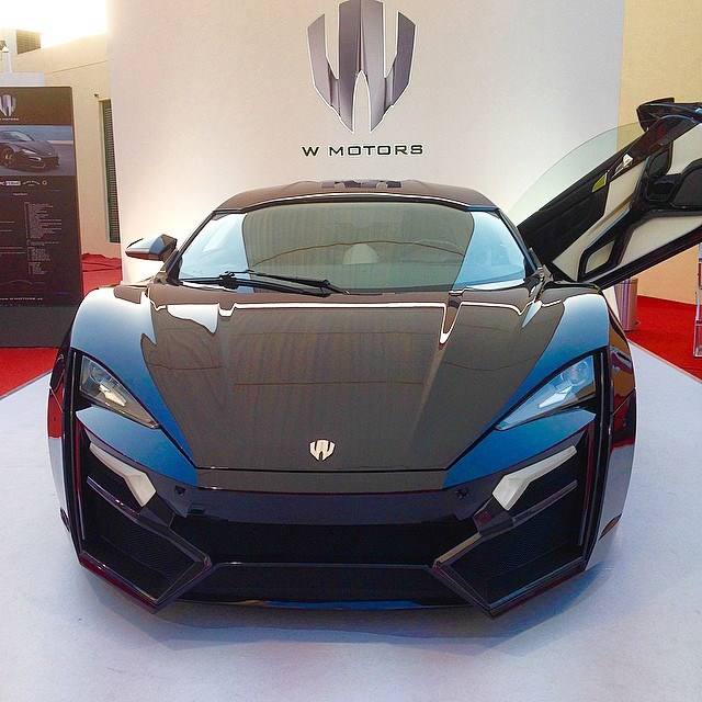 W Motors Lykan Hypersport costs $3.4M.