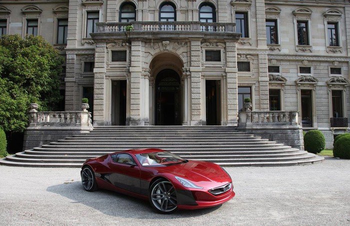 Fastest electric car in the world - Rimac One