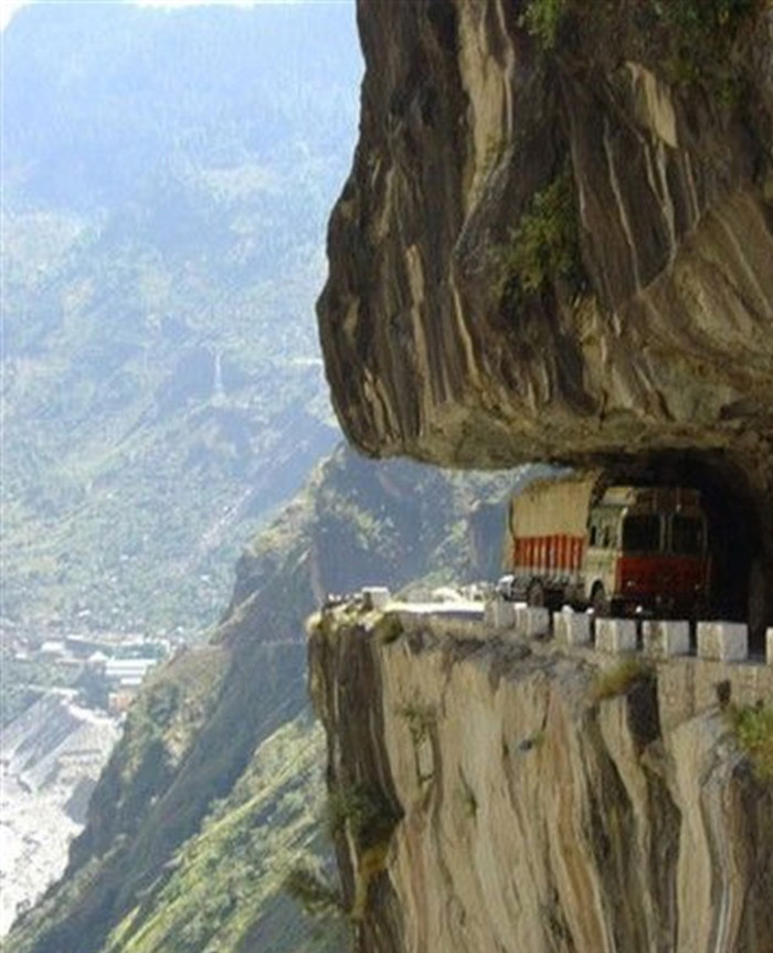 One of the scariest roads in the world! 