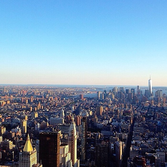 Awesome view of New York City.