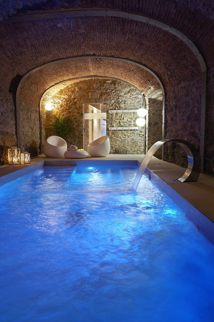 Amazing indoor pool.