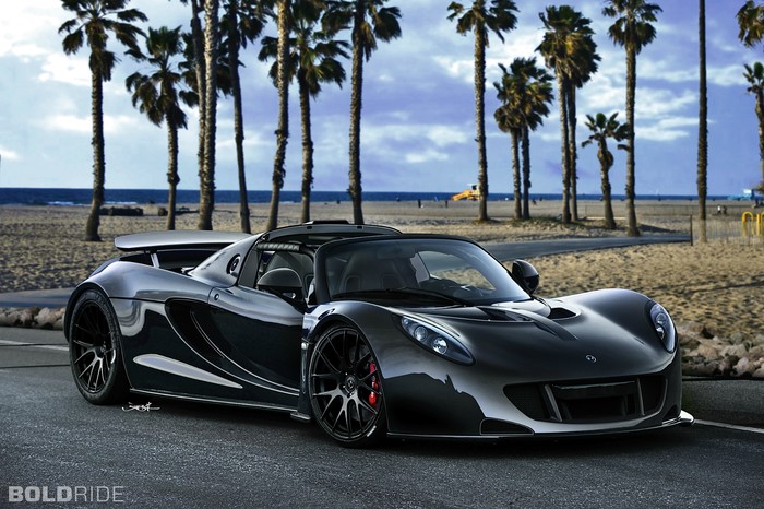 Hennessey Venom GT Spyder.