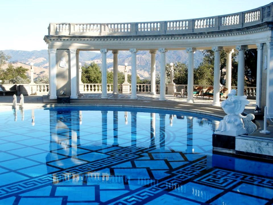 Amazing Hearst Castle pool