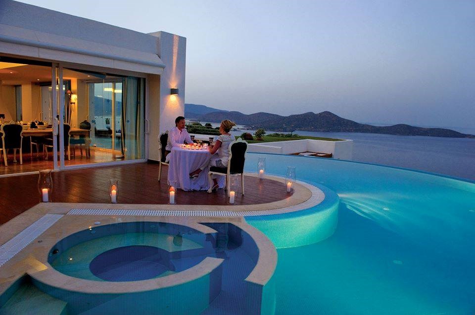 Vacationing in Elounda in Greece.