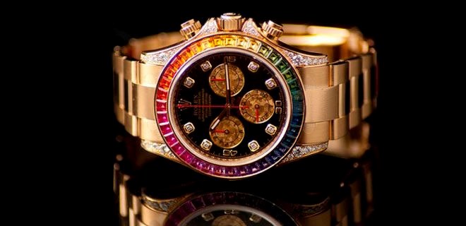 Fabulous Rolex Daytona Rainbow