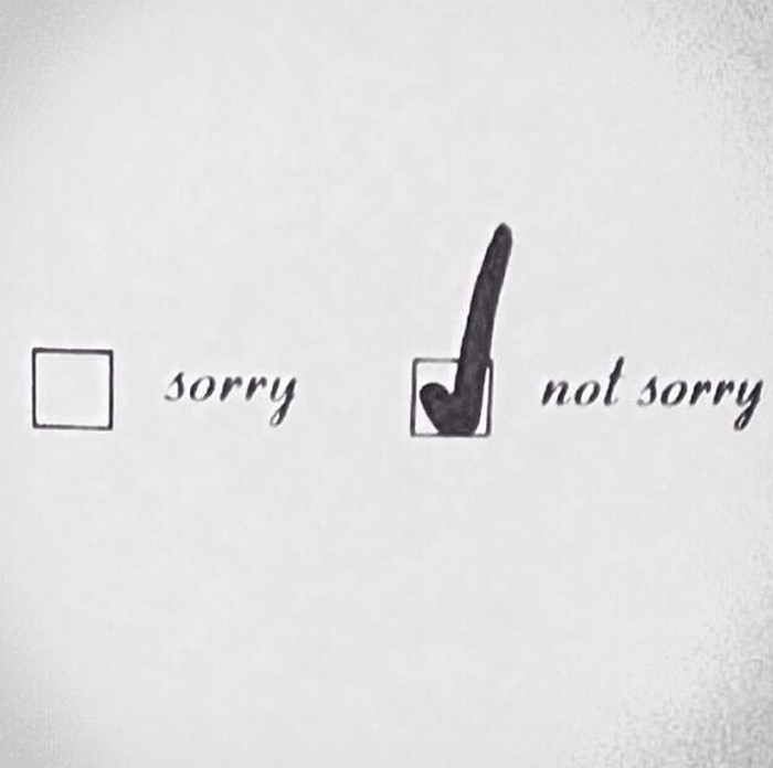 No regrets.
