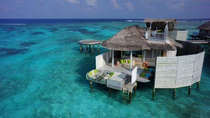 The Laamu Water Villa of Six Senses, Maldives.